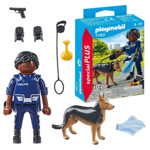 Picture of Playmobil Policeman with Dog